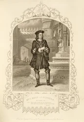 Mr C. Kean as Gloster, Act I Scene 1, in Richard III, by William Shakespeare